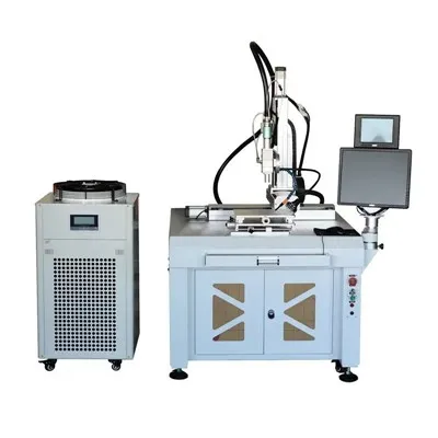 เครื่องเชื่อมเลเซอร์ไฟเบอร์โลหะ CNC อัตโนมัติ